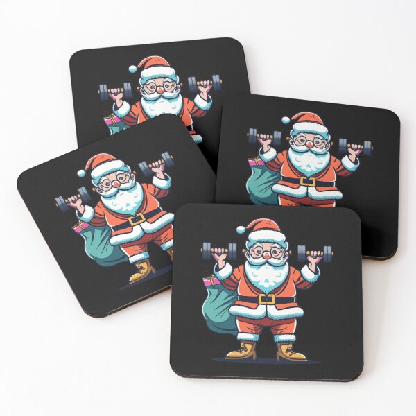 Item preview, Gym Santa designed and sold by FunkyMelon.