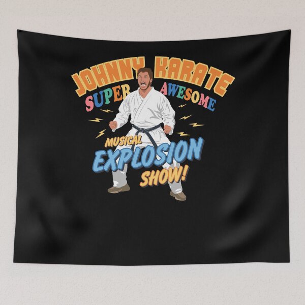 Item preview, Johnny Karate Super Awesome Musical explosion show Parks and Rec designed and sold by madrigaltipha.