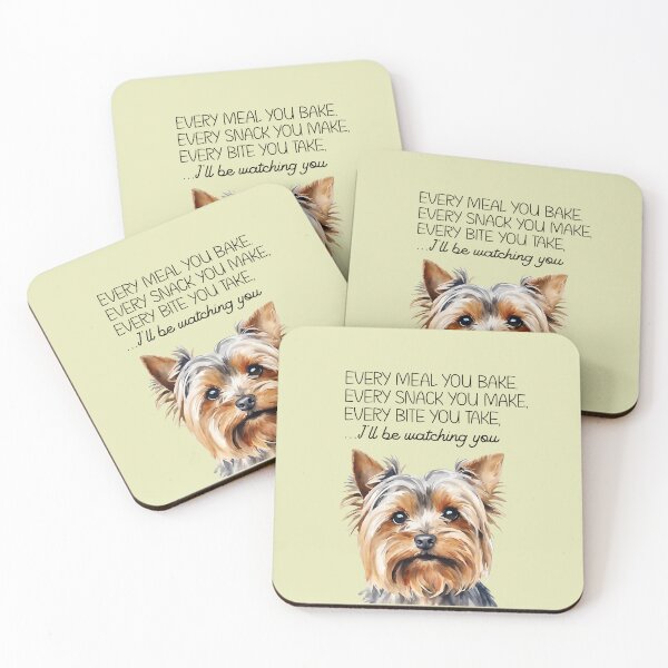 Item preview, Every meal you bake funny Yorkie Yorkshire Terrier  designed and sold by adriana-holmes.