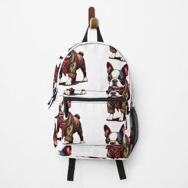 Item preview, Dapper Boston Terrier - Dogs in Clothes designed and sold by Star-Fragment.