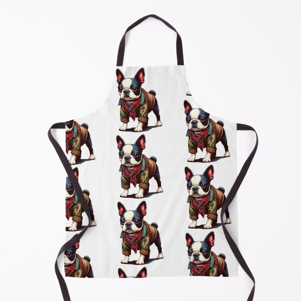 Item preview, Dapper Boston Terrier - Dogs in Clothes designed and sold by Star-Fragment.