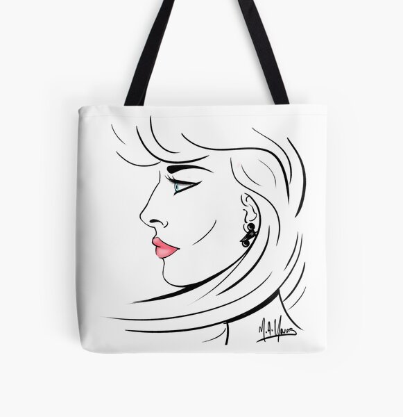 Sophia All Over Print Tote Bag