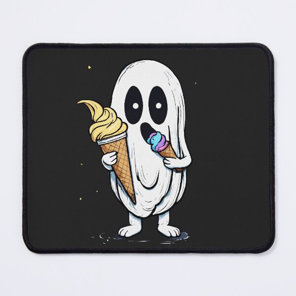 Item preview, Ghost eating ice cream designed and sold by Fernandavaladao.