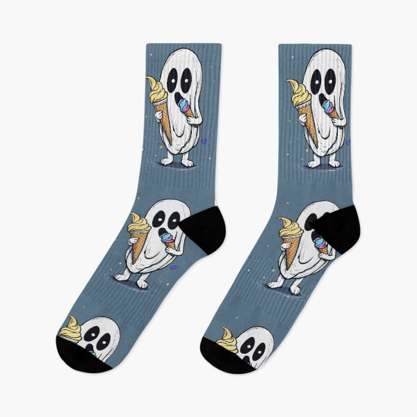 Item preview, Ghost eating ice cream designed and sold by Fernandavaladao.