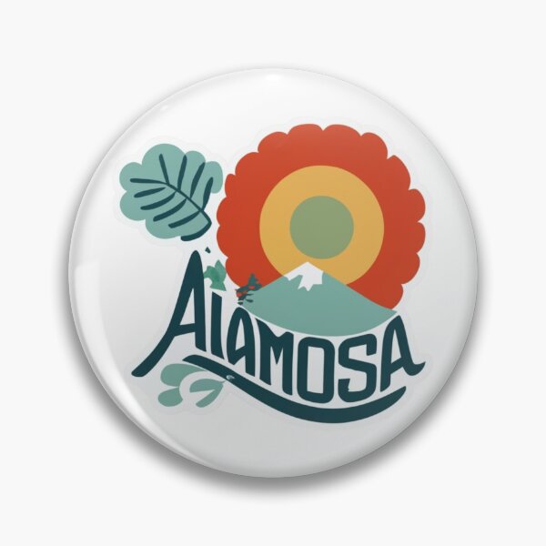 Item preview, Alamosa, Colorado | Minimalist flower-shaped sun designed and sold by CircinusStore.