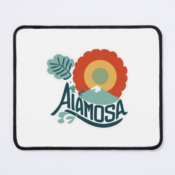 Item preview, Alamosa, Colorado | Minimalist flower-shaped sun designed and sold by CircinusStore.