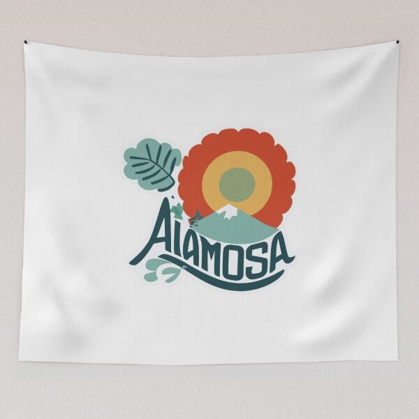 Item preview, Alamosa, Colorado | Minimalist flower-shaped sun designed and sold by CircinusStore.