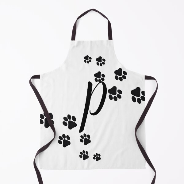 Item preview, The Letter "P" With Black Pawprints. designed and sold by LisaDesigns323.