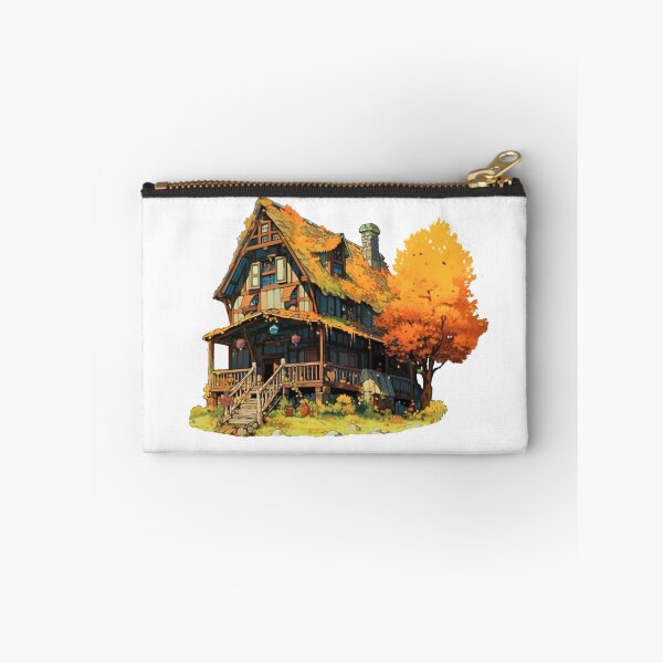Item preview, Autumn Cottagecore Cabin designed and sold by egneveRArt.