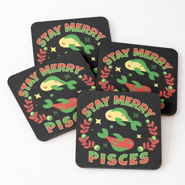 Item preview, Stay Merry Pisces Zodiac designed and sold by HaileyLow.