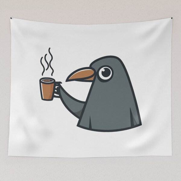 Item preview, Cawfee crow designed and sold by PawelNature.