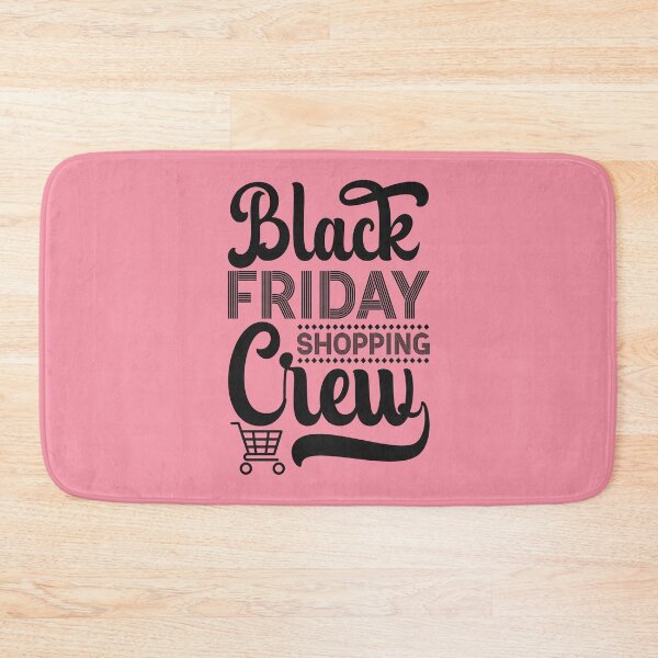 Item preview, Black Friday Shopping Crew Pink designed and sold by ArtMeetsPizza.