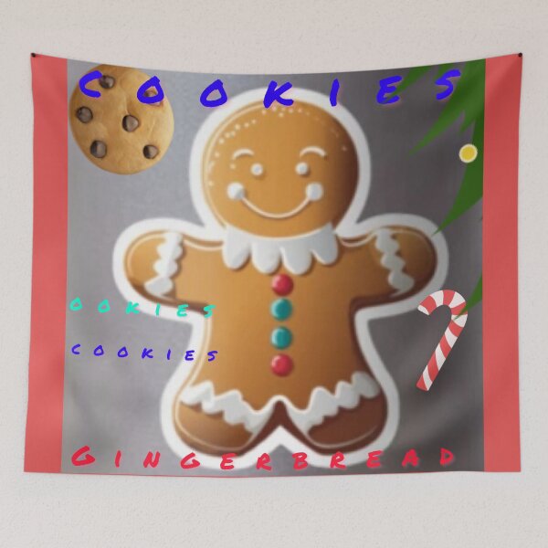 Item preview, Gingerbread Cookies Happy designed and sold by Lar888.