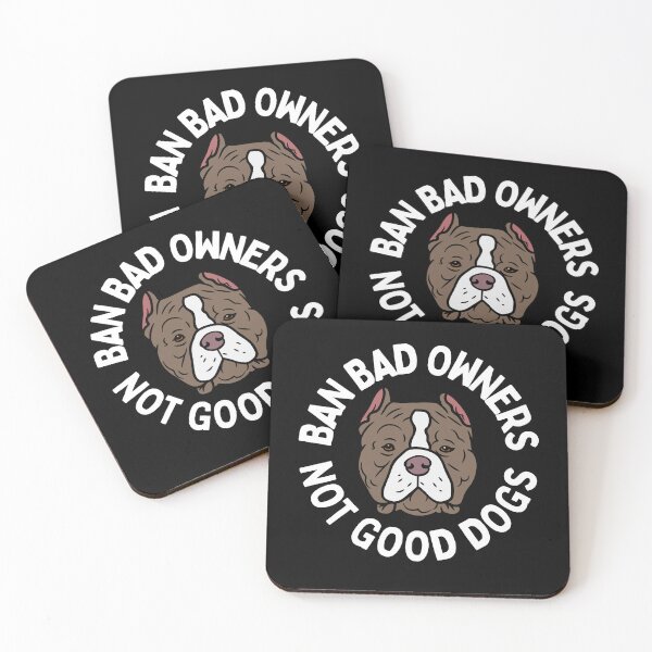 Item preview, Ban Bad Owners Not Good Dogs designed and sold by Beezi Graphix.