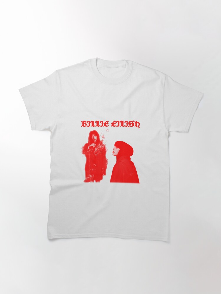 Disover Billie Eilish MERCH RED Classic T-Shirt