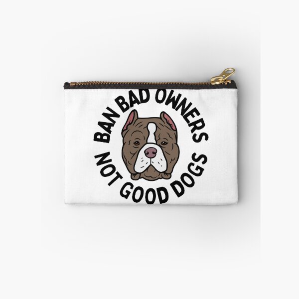 Item preview, Ban Bad Owners Not Good Dogs designed and sold by Beezi Graphix.
