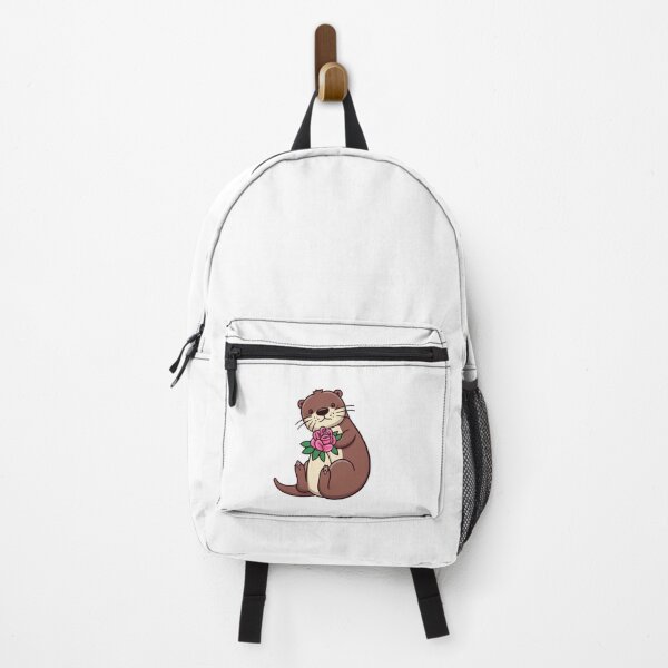 Item preview, Otter with rose designed and sold by PawelNature.