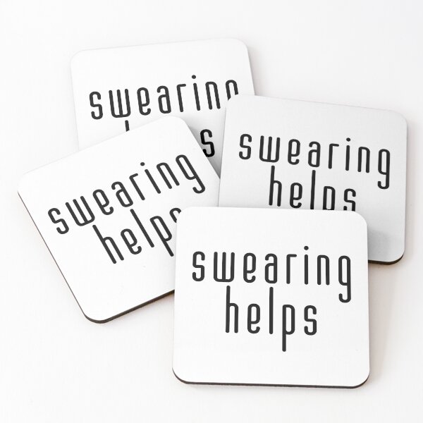 Item preview, Swearing Helps designed and sold by SarcastiCrafts.