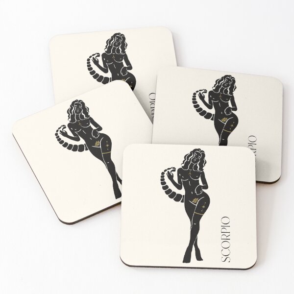 Item preview, Scorpio Zodiac Sign Naked Woman Body designed and sold by dk-design85.
