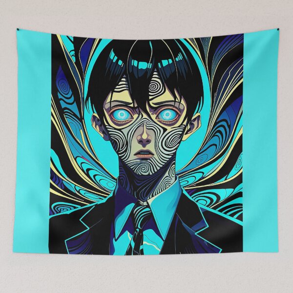 Item preview, Swirly Horror Man designed and sold by Voiddestroyer.