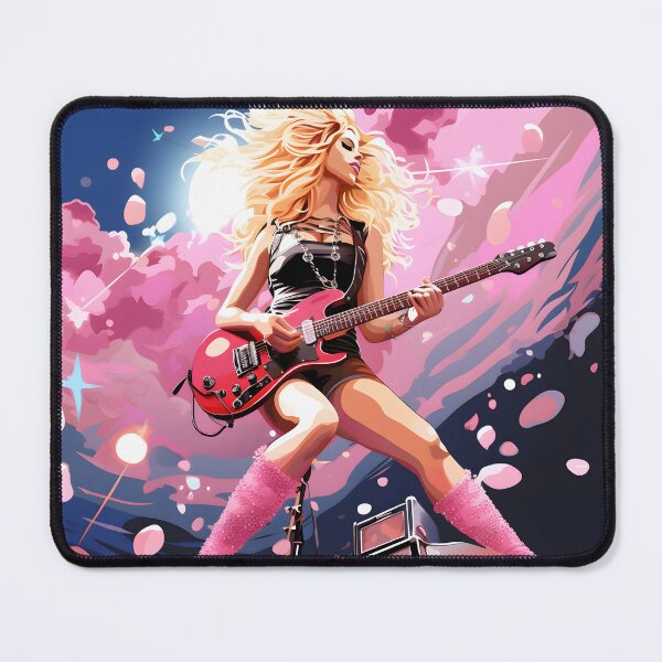 Item preview, Guitarist on stage designed and sold by BikeRelaxStudio.