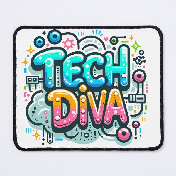 Item preview, Tech Diva: Where Playful Meets Power designed and sold by Arienrod's Designs.