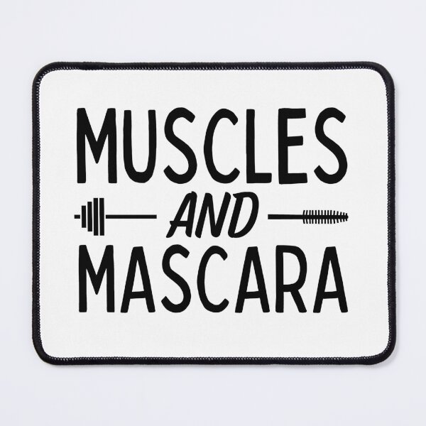 Item preview, Muscles and Mascara designed and sold by Beezi Graphix.