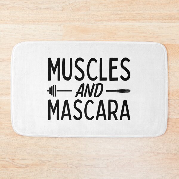Item preview, Muscles and Mascara designed and sold by Beezi Graphix.