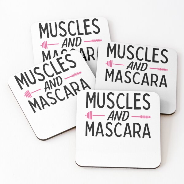 Item preview, Muscles and Mascara designed and sold by Beezi Graphix.
