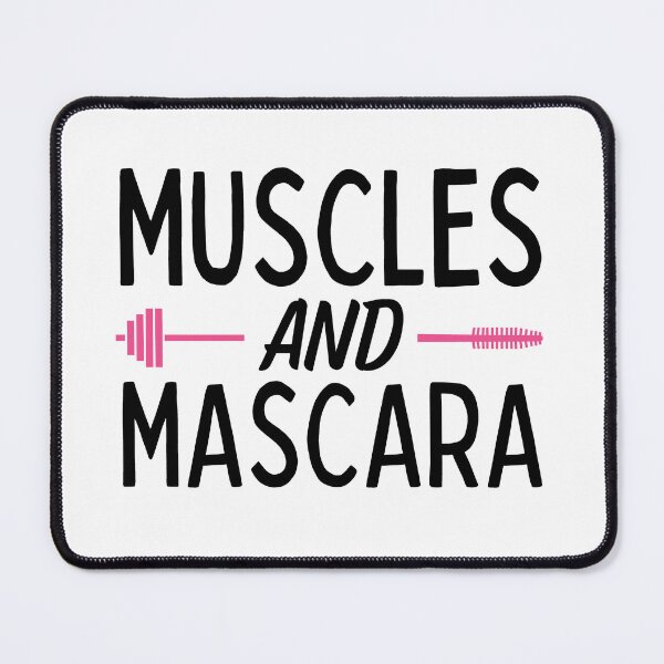 Item preview, Muscles and Mascara designed and sold by Beezi Graphix.