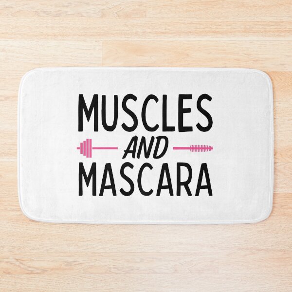 Item preview, Muscles and Mascara designed and sold by Beezi Graphix.