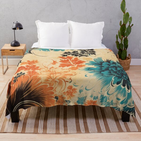 Item preview, Floral Wallpaper Print designed and sold by Myra365Art.