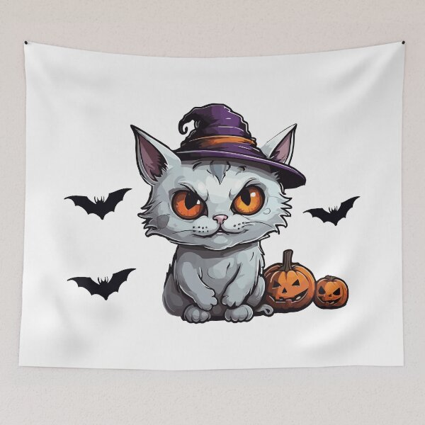 Item preview, Cute cat wants to be bad, t-shirts, caps, glasses, stickers designed and sold by AlejaJorgeShop.