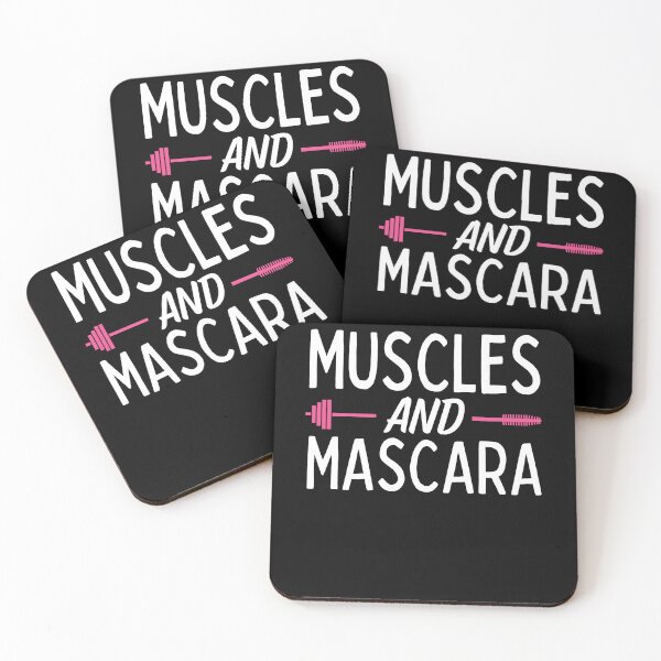 Item preview, Muscles and Mascara designed and sold by Beezi Graphix.