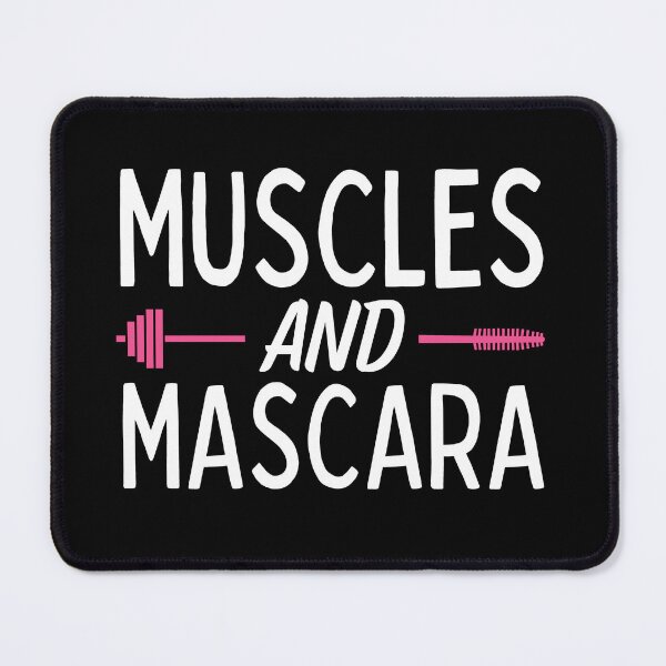 Item preview, Muscles and Mascara designed and sold by Beezi Graphix.