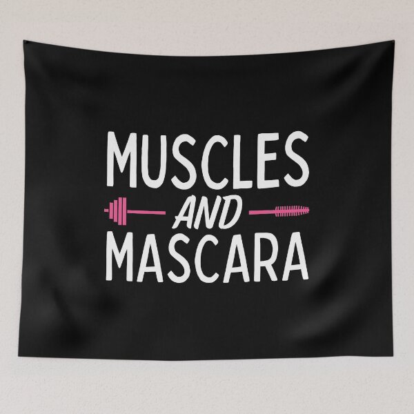 Item preview, Muscles and Mascara designed and sold by Beezi Graphix.
