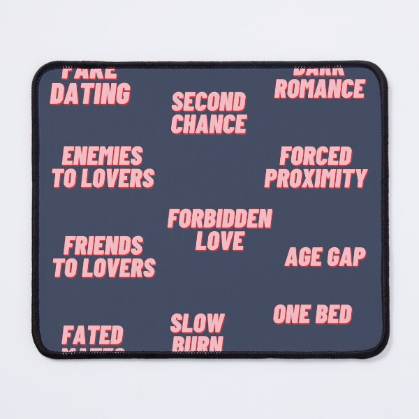 Item preview, Romance Book Tropes designed and sold by polishalpaca.