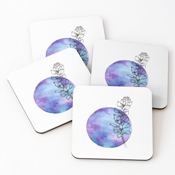 Item preview, Purple Silver Lupine Flower designed and sold by artshosd.