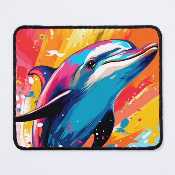 Item preview, Marine Dolphin Pop Art designed and sold by TheWildFlix.