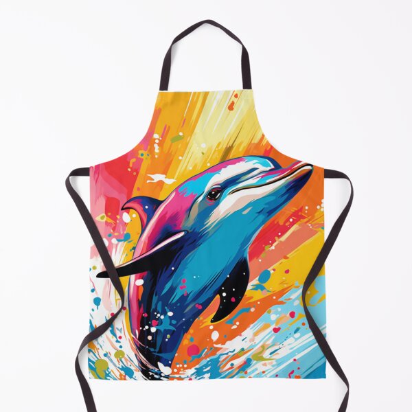 Item preview, Marine Dolphin Pop Art designed and sold by TheWildFlix.