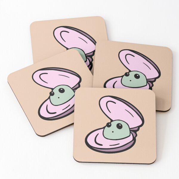 Item preview, green clam and ham designed and sold by Moist Regards.