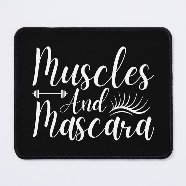 Item preview, Muscles and Mascara designed and sold by Beezi Graphix.