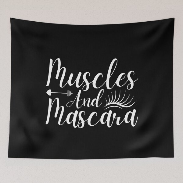 Item preview, Muscles and Mascara designed and sold by Beezi Graphix.