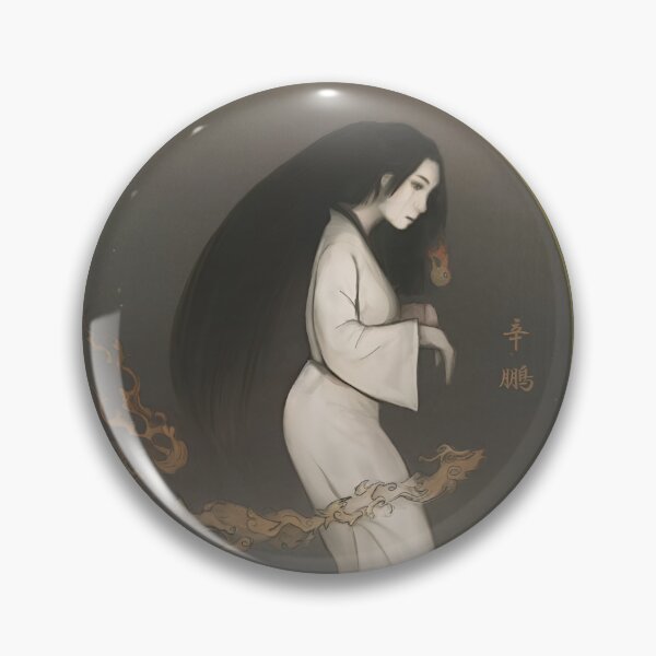 Item preview, Yurei Japanese female ghost yokai spirit japanese ukiyoe halloween designed and sold by scythianwizard.