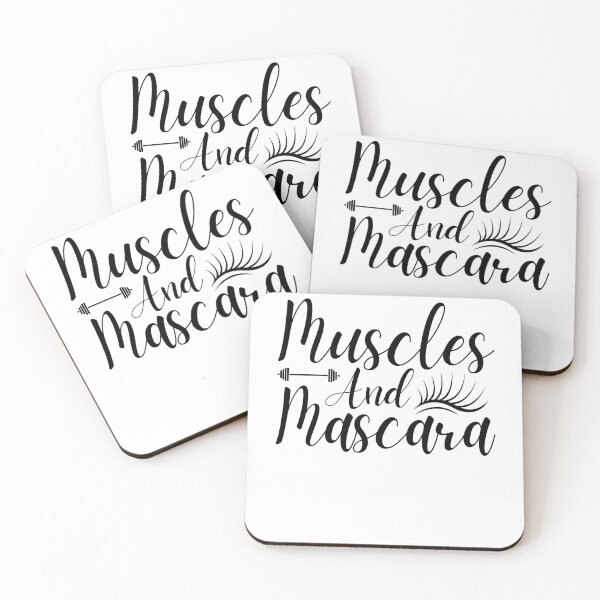 Item preview, Muscles and Mascara designed and sold by Beezi Graphix.