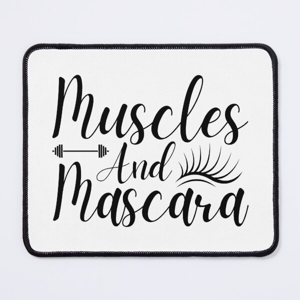 Item preview, Muscles and Mascara designed and sold by Beezi Graphix.