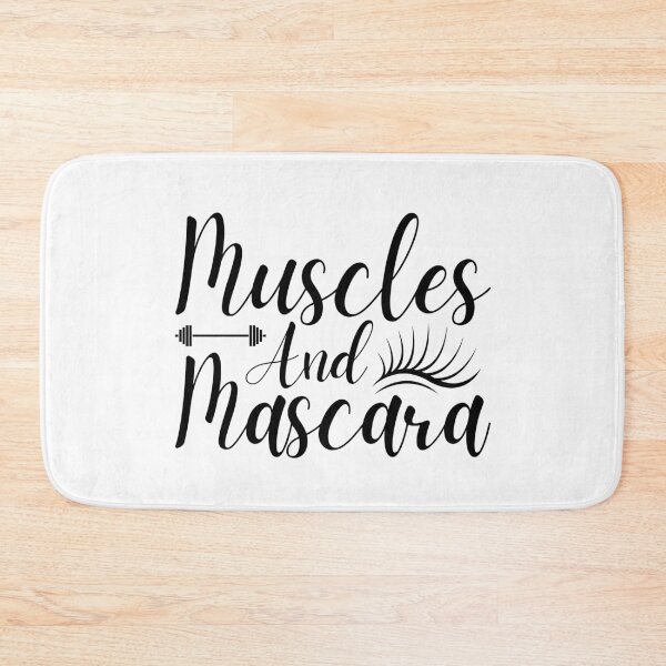 Item preview, Muscles and Mascara designed and sold by Beezi Graphix.