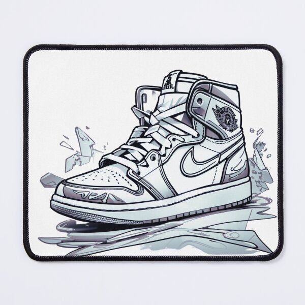 Item preview, graffiti illustration of Jordan 1 sneaker designed and sold by cepharts.