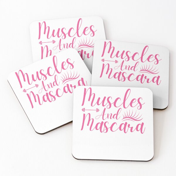 Item preview, Muscles and Mascara designed and sold by Beezi Graphix.
