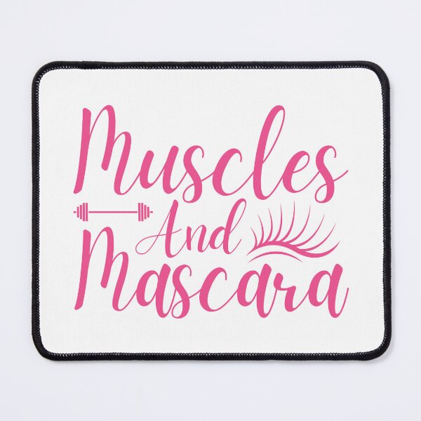 Item preview, Muscles and Mascara designed and sold by Beezi Graphix.